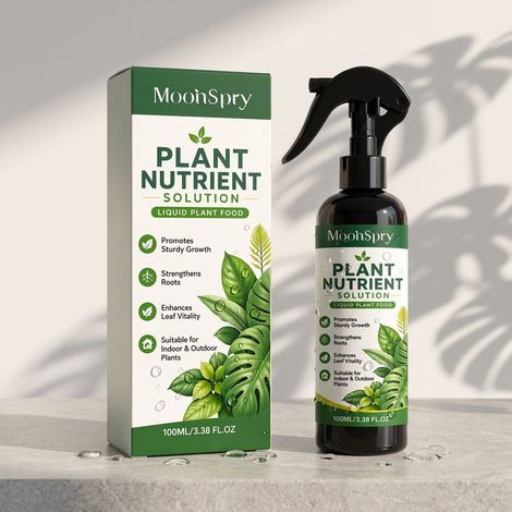 Solution nutritive pour plantes, engrais liquide universel pour plantes en pot d'intérieur et d'extérieur, plantes vertes hydroponiques et fleurs – 100 ml (1/5)