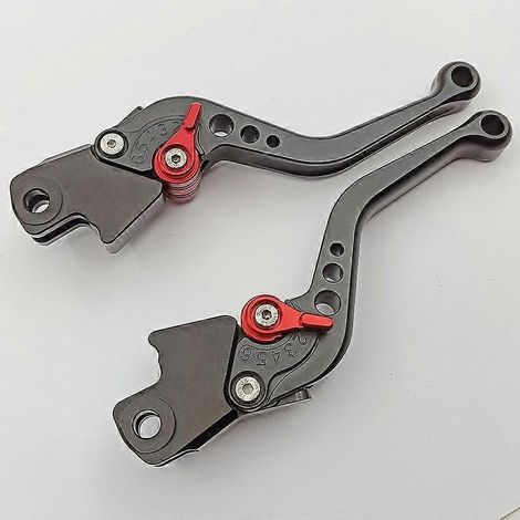 For BMW Motorrad K1200S K1300GT Modified Parts: CNC Brakes, Handlebars, Clutch Horn Handles( Short handle black) (1/5)