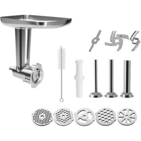 Fleischwolf aus Edelstahl für KitchenAid Küchenmaschinen-Zubehör