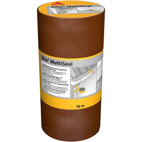 Sika – Bande d'étanchéité bitumineuse 300mm x 10m – Auto-adhérente pour toitures et façades – Compatible supports bitumineux – Terre cuite