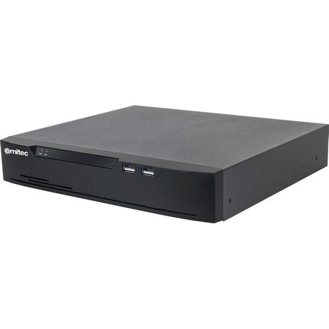 Ernitec 0070-10400 Grabadore de vídeo en red (NVR) Negro