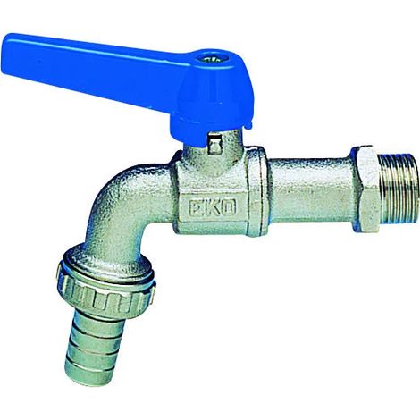Rubinetto Eko A Sfera 3/8" Con Portagomma E Leva
