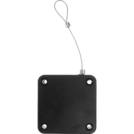 Ferme-porte automatique avec corde de traction réglable sans perçage pour moustiquaire, portes coulissantes, salon, commerce, durable, stable, silencieux (1/5)