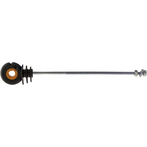 Isolatore distanziato - 20cm/M6 10 pezzi: Isolateur d'écartement avec boulon Gallagher professionnel pour poteaux en fer pour fils et câbles, paquet de 10 pièces (1/4)