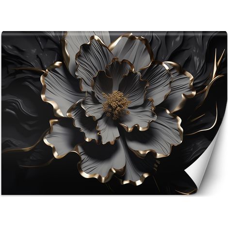Fototapete Dunkle Lotosblume 450x315 cm (1/5)