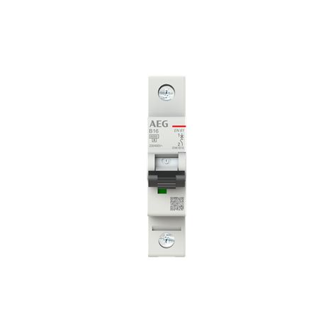 Interruttore AEG elfaplus 6ka B16A 1 polo 16A 6kA
