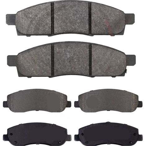 KIT PASTIGLIE FRENO ANTERIORI E POSTERIORI compatibile con BMW 5 (G30,F90) / PASTIGLIE FRENANTI AUTO OEM P06093,P06064 / SOSTITUZIONE DIRETTA / BASSA POLVERE / SILENZIOSO