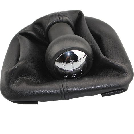Pomo de palanca de cambios con empuñadura de tela, pomo de cambio de 5 velocidades para Citroën C3 C5 Picasso - Peugeot 206 306 307 308 3008