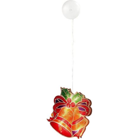 Guirlande Lumineuse De Noël - Avec Ventouse Pour Fenêtre - Pour Décoration Intérieure Et Extérieure Protégée - 1 Pièce (1/5)