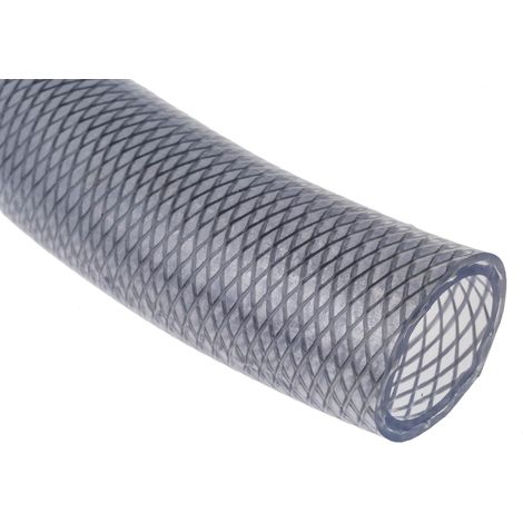 Tube flexible PVC renforcé, Ø 32mmx41mm, 25m, pour Produit chimique, Air comprimé, Alimentation, Liquide, Eau ( Prix pour Bobine de 25 Mètres ) (1/2)