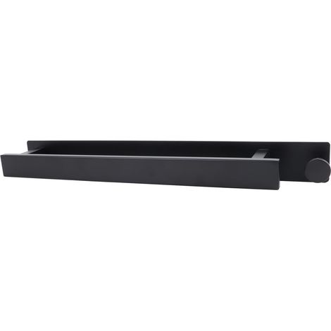 Porte-serviettes vertical Hyuduo, porte-serviettes mural en acier inox (1/5)