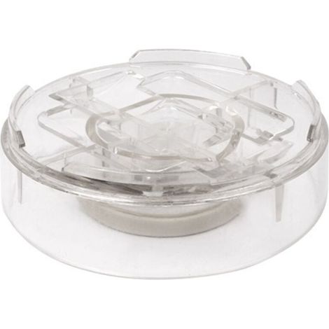 8-Pack Transparent Bed Risers/Furniture Risers/Furniture Legs, Allow Free Connection to Add the Desired Height (Round)
