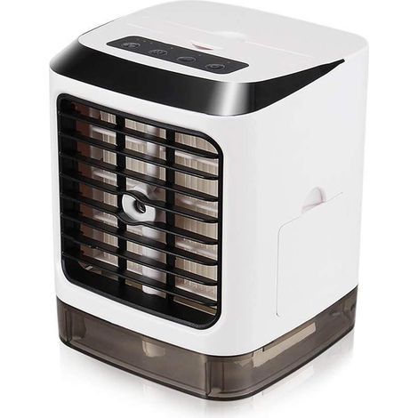 Humidificateur USB, Mini Refroidisseur D'air Portable avec Mini Ventilateur à LED pour la Maison ou le Bureau (1/5)
