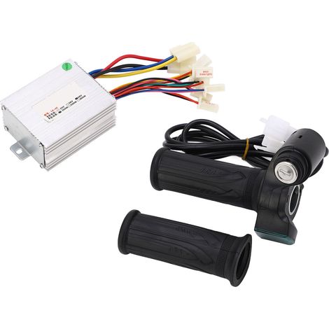Kit de contrôleur de moteur de vélo 48 V 350 W avec affichage de la puissance, protections multiples et accélérateur pour montage DIY (1/5)