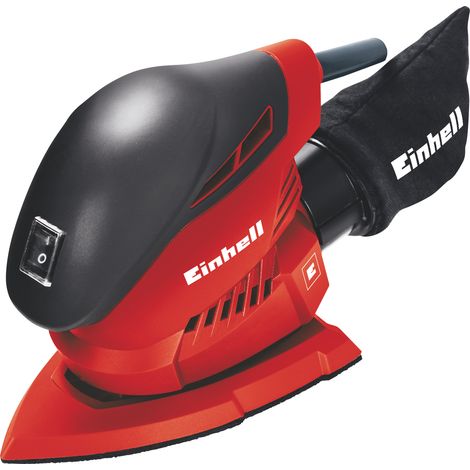 Einhell Multischleifer TH-OS 1016 (100 W, Schleiffläche 104 cm², Staubfangsack und Absaugadapter, Klett-Schleifpapier P120) (1/5)