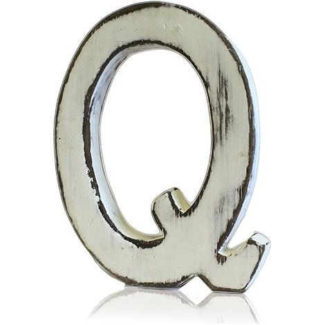 Lettres Shabby Chic - Q- Vendu par 1