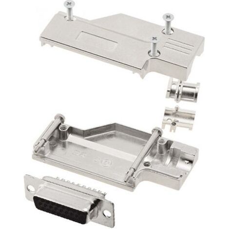 Kit embase SUB-D femelle Nombre de pôles: 15 encitech DCMR-FK-09-HDS15-K 6355-0066-11 90 ° fût à sou (1/2)