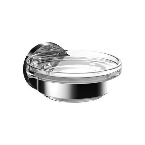 emco round Seifenhalter, Schale aus Kristallglas, 433000100 (1/5)