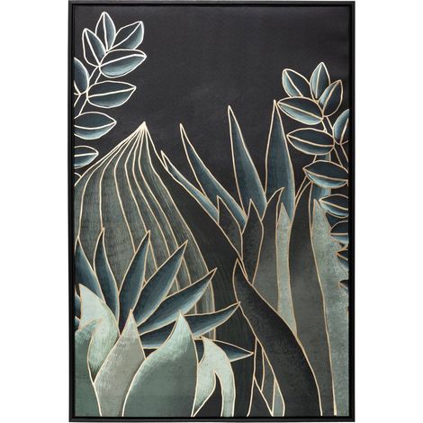 Tela incorniciata jungle 60x90cm - Atmosphera créateur d'intérieur (1/4)