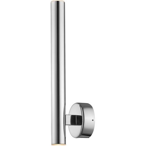 Applique murale LED tube chromée 33 cm 5W LOYA Zuma