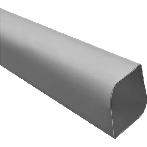 STEX24 Schrumpfschlauch 2:1, Meterware, grau 38,1/19,0mm, 1 1/2 Zoll, WSM2 Schrumpftemperatur mind. 70°C, vollständig bei mind. 100°C - 1 Meter (1/2)