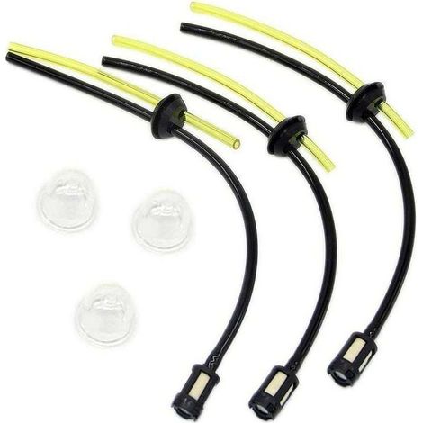 Kit de filtre à essence universel Joint de tuyau d'essence pour débroussailleuse tondeuse tondeuse débroussailleuse taille-haie élagueur (1/5)
