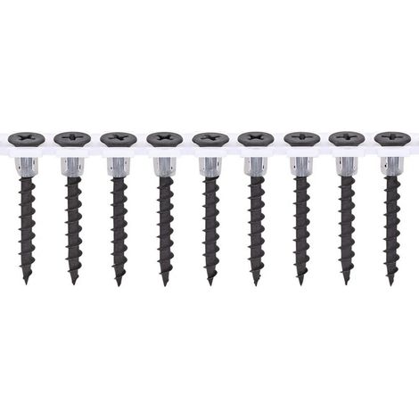 SPAX GIX-B Grobgewinde magaziniert, 3,9 x 45 mm, 1000 Stück, Vollgewinde, Trompetenkopf, Kreuzschlitz H2 - 1891170390456 (1/5)