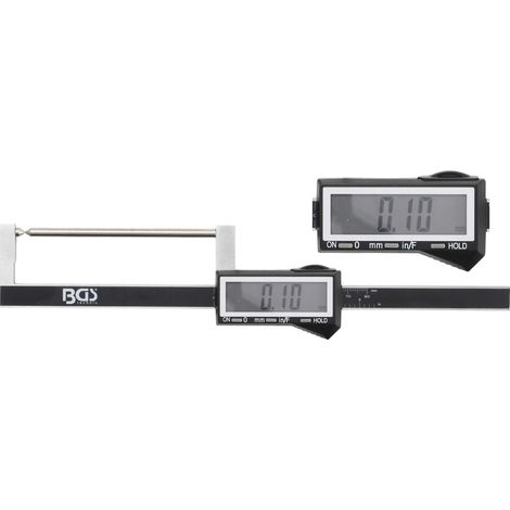 Calibrador digital bgs acero inoxidable 80 mm LED