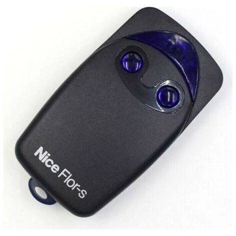 pair Télécommande Nice FLO2R-S pour ouverture portails (1/2)