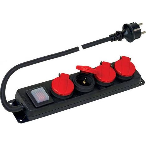 POLYPOOL PP2508 MULTIPR 4 PRESE SCHUKO IP44