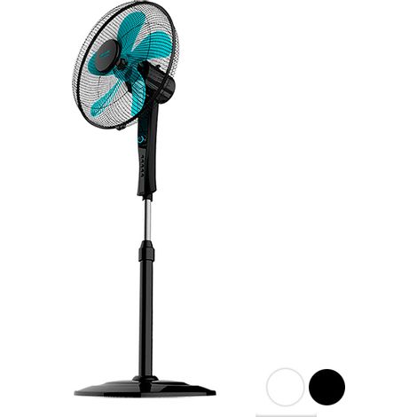 Cecotec Ventilatore in piedi ForceSilence 520 Power White con 5 pale e 50W. Motore Di Rame. 4 Velocità (1/5)