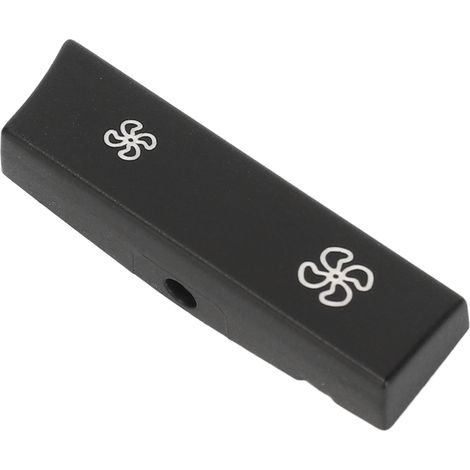 Bouton de réglage du volume d'air et de la vitesse du ventilateur du panneau de commande de climatisation avant gauche (remplacement pour BMW Série 5 F07, Série 6 F06 et Série 7 F02) (1/5)