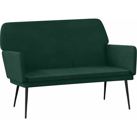 Banc d'entrée - Banc intérieur Vert foncé 108x79x79 cm Velours fr9458 - Maison La Vie (1/5)