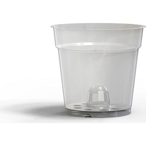 Ecleanfy - 10 pièces Pot Fleurs Transparents Plastique Pot de Fleur,3.5\" (1/5)