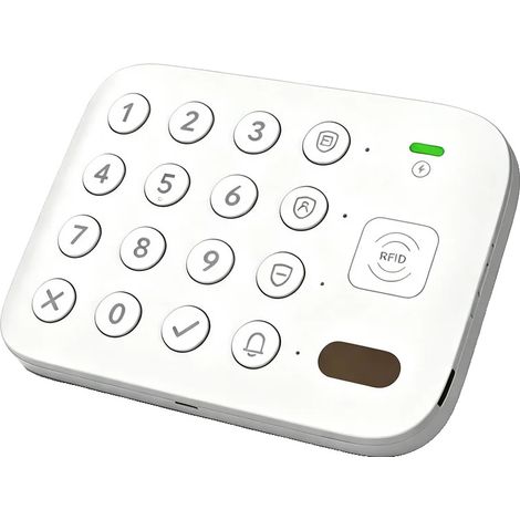 Clavier sans fil, batterie 1500mAh, compatible avec les centrales d'alarme, fréquence 433 MHz, distance de fonctionnement 100m, certifié CE (1/5)