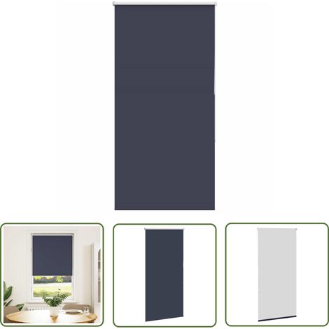 vidaXL Verdunkelungsrollo Marineblau 75x130cm Stoffbreite 70,7 cm (1/5)