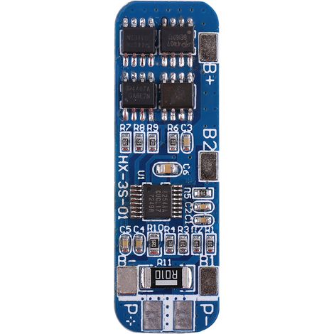 Carte de protection BMS pour batterie lithium-ion 3S 11,1V 12V 12,6V PCB Module de gestion de charge (1/5)