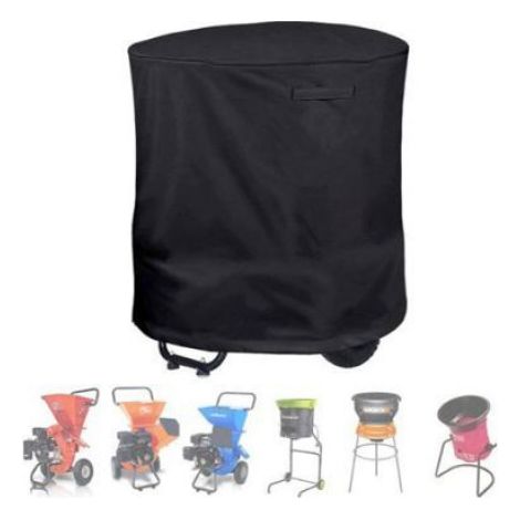 Housse Broyeur Bois Noir – Imperméable Anti-Intempéries, Équipement Extérieur (1/3)