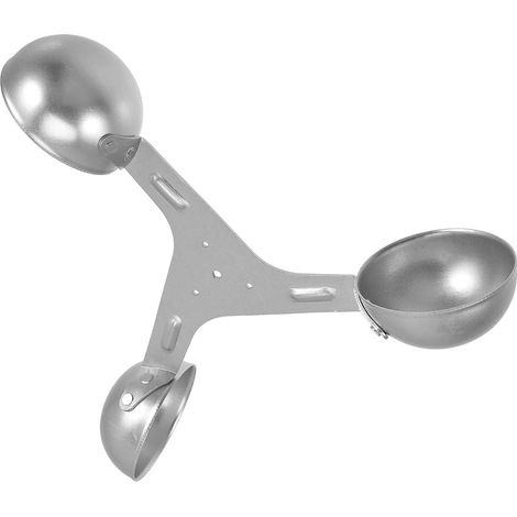 3-Schalen-Anemometer aus Aluminiumlegierung, präziser und energiesparender Windsensor für zuverlässige Windgeschwindigkeitsmessungen im Freien (1/5)