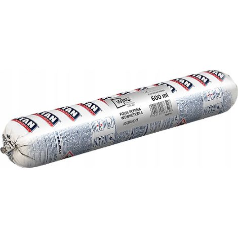Tytan gewinnt Folie Flüssigkeitsdichte Fensterinstallation 600ml innen anthrazit (1/5)