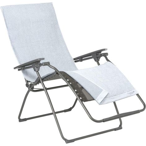 Drap de Bain pour Fauteuil Relax, 100% Coton, Couleur : Embrun, LFM2972-9300 (1/5)