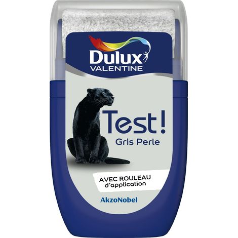 Testeur couleur Gris Perle 30 mL - Peinture Dulux Valentine