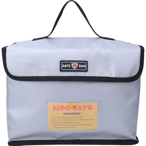 Sac de sécurité antiexplosion haute température pour batterie lithium d'avion modèle (1/5)