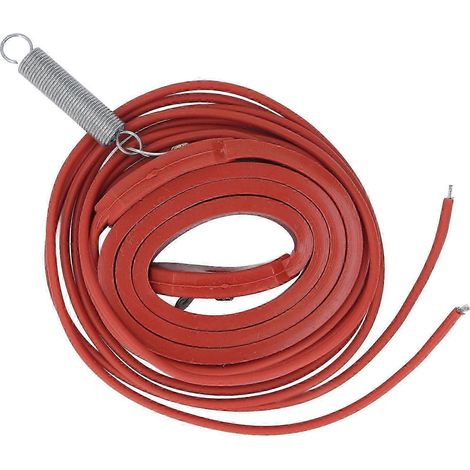 Câble chauffant intelligent 220 V CA 40 W pour canalisations d'eau, antigel, compatible avec les pompes à moteur submersibles, longueur 530 mm. WHBYV (1/4)