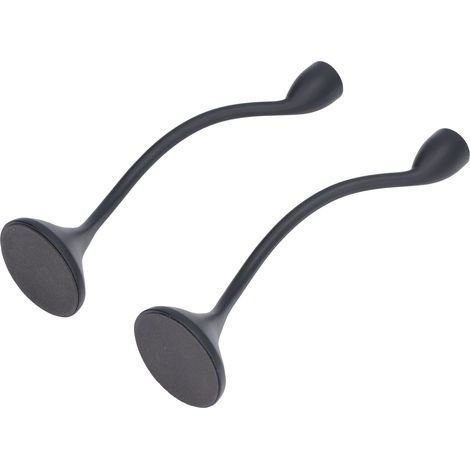 Bougeoir en métal noir, pied haut style européen romantique, chandelier vintage minimaliste pour dîner aux chandelles, décoration nordique élégante. (1/5)