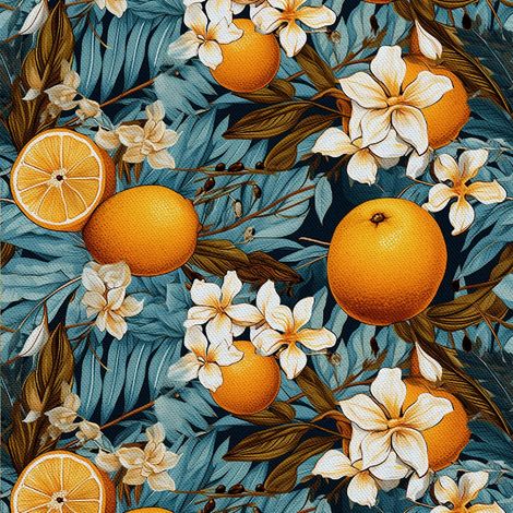 Tela decorativa para exteriores Oxford - Motivo frutal  DX6512 (1/5)
