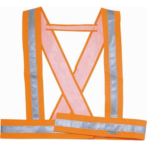 Gilet-sangle réfléchissant Delta Plus BAUCE2 Jaune haute visibilité (1/2)