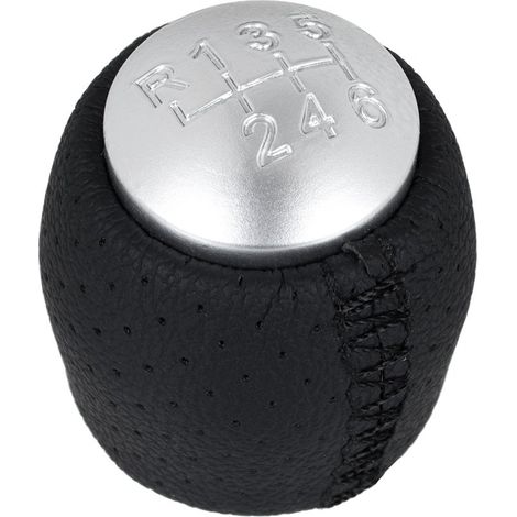 Pomo de cambio de marchas Alfa Romeo 159 05-11 PLATA 6 VELOCIDADES (1/5)