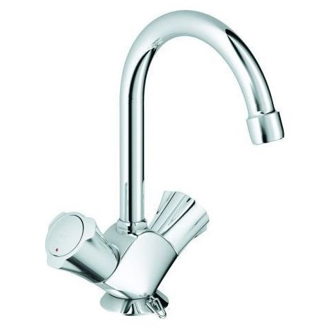 Grohe Costa - Rubinetto a manopola per lavabo, cromato 21337001 (1/4)