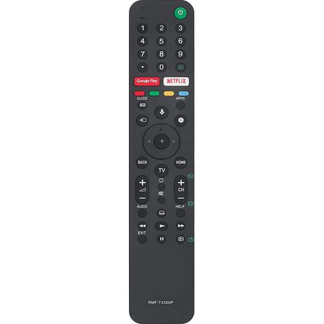 Télécommande TV avec commande vocale pour les modèles RMF-TX500P, RMF-TX520U, -43X8000H et -49X8000H (1/5)